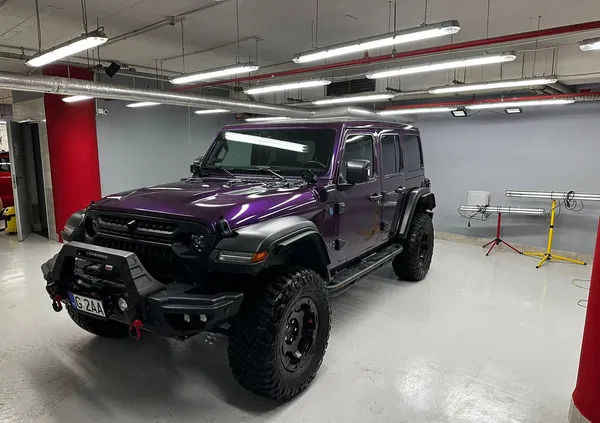 pomorskie Jeep Wrangler cena 285000 przebieg: 29000, rok produkcji 2021 z Wasilków